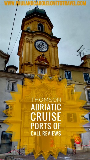 Thomson Adriatic Affair Cruise 