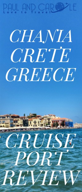 Chania Crete Greece cruise port review pin