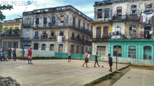 street life football Havana Guide Cuba Paul and Carole Hooters and Habaneros #cuba #havana #guide #information #review #tips #travel #travelling #Caribbean #island #destination #classic #cars #advice #stay #blog #post #bloggers