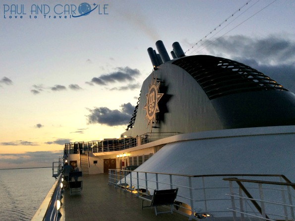 Deck 13 a great spot for watching the sunset! msc opera cruise ship review