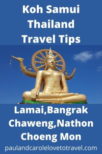 Koh Samui Thailand Travel Tips