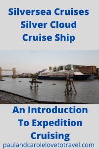 Silverseas Silver Cloud Cruise Ship - An Introduction to Expedition Cruising. Find out more about this exciting type of luxury cruising #silverseas #silvercloud #expedition #cruise #cruising #luxury