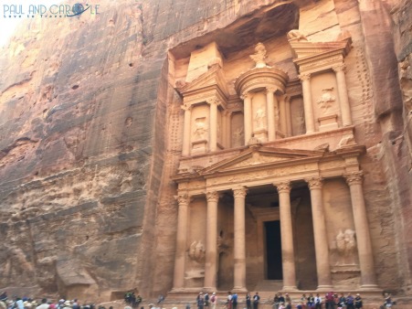 The treasury #petra #wondersoftheworld #roseredcity #jordan #visitingpetra #paulandcarole