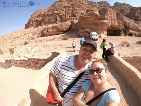 Rose Red City Petra Paul and Carole #paulandcarole #roseredcity #marelladiscovery #cruise #excursions