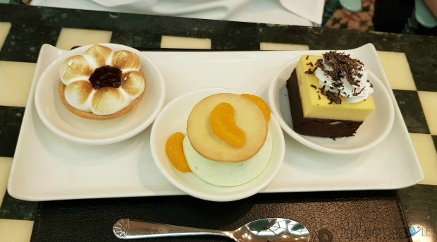 P&O Oceana Cruise Ship Cafe Jardin #specialityrestaurant #food #indulgence #dessertparadise #seafood #greatservice #desserttrios #cafejardin