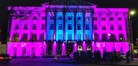 light up cheltenham queens hotel