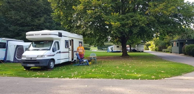 our motorhome sterretts caravan park symonds yat