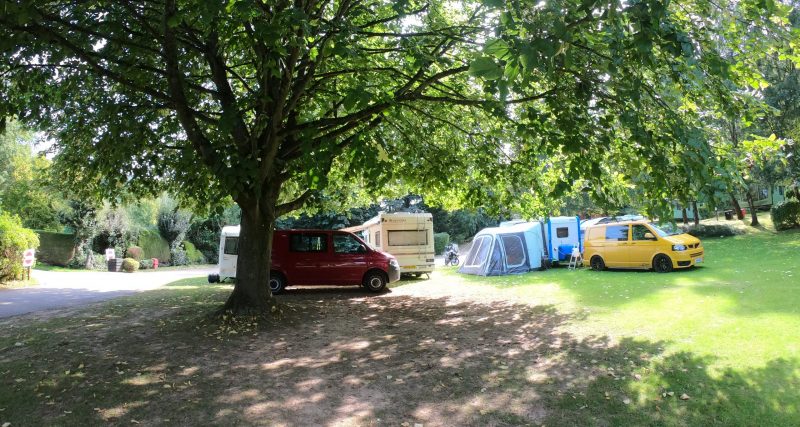 camping field with hook up sterretts caravan park