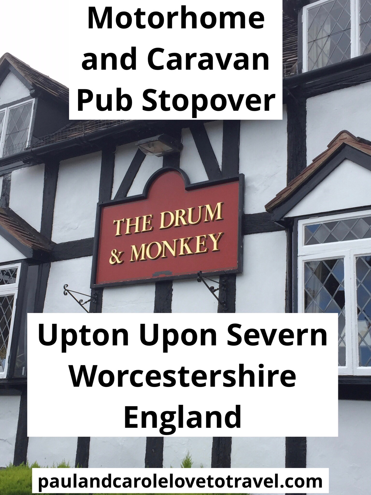 pin drum and monkey pub stopover Upton on severn