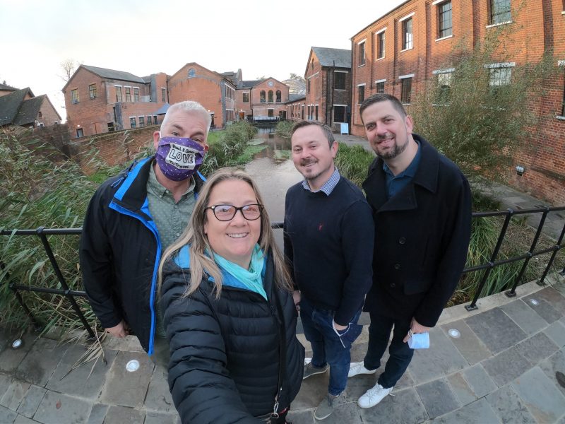 bombay sapphire distillery Paul and Carole Jamie and Matthew