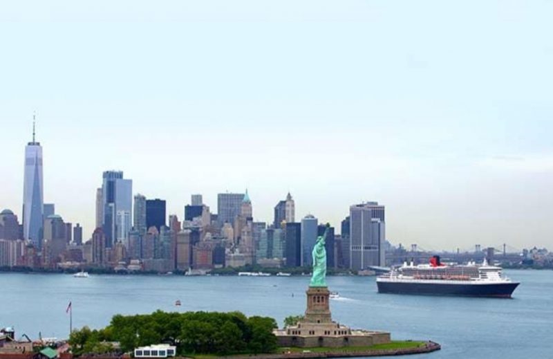 Queen Mary 2 New York transtlantic