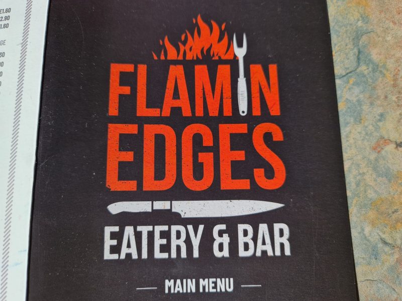 Flamin Edges Eatery and Bar Greenway campsite
