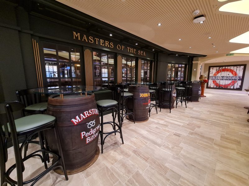 Masters of the Sea Pub MSC Virtuosa Cruise Ship