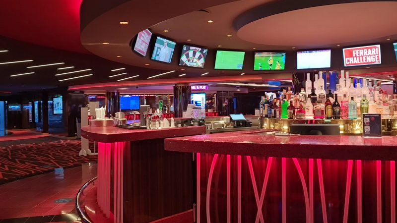 Red Gem Casino Bar MSC Virtuosa Cruise ship review