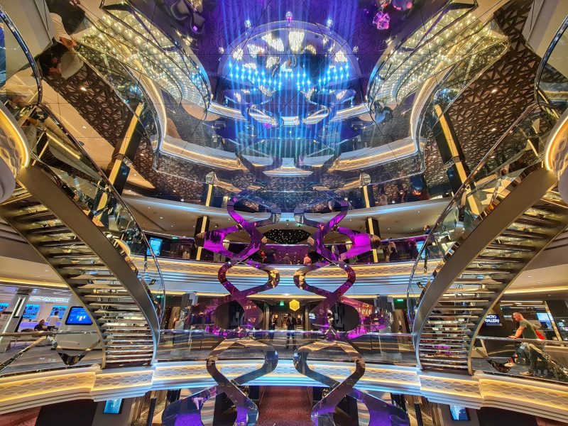 Atrium MSC Virtuosa Cruise Ship Review