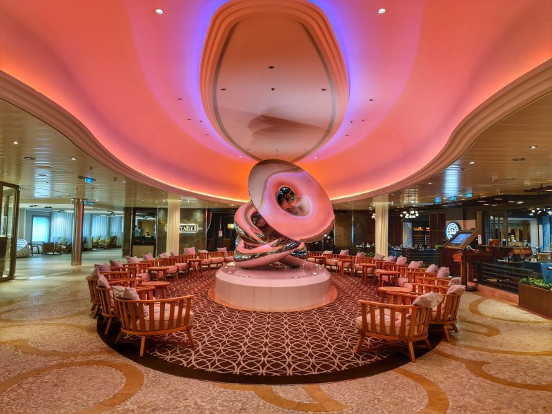giant tuba art anthem of the seas cruise ship review