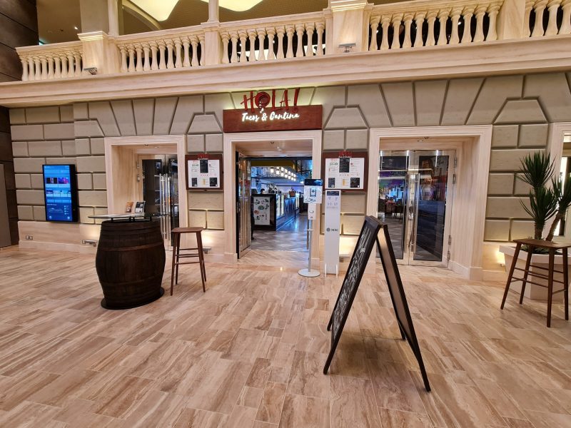 Hola Speciality Restaurant Galleria Virtuosa MSC Cruises