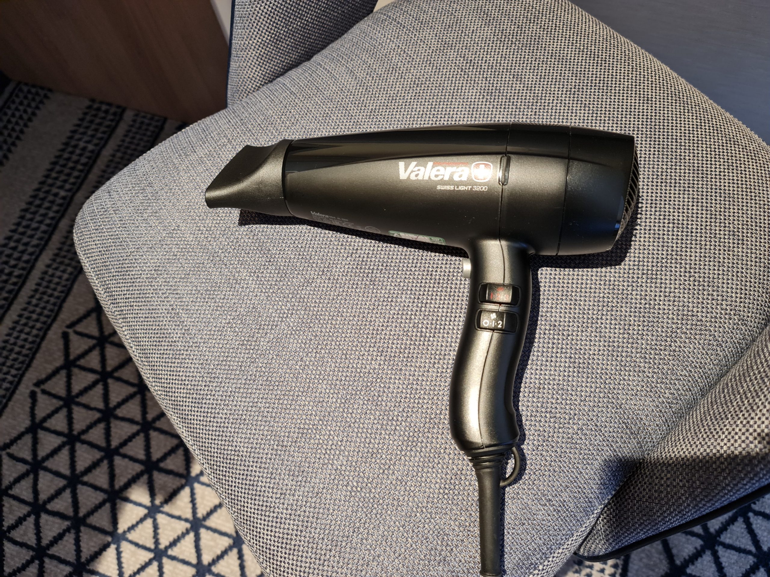 P&O Iona Accessible Balcony Cabin 12514 Review hairdryer