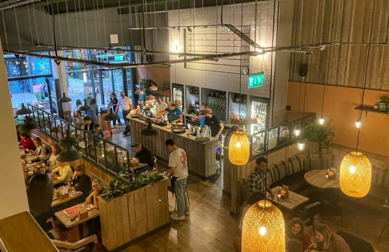 Hub Box Cheltenham Restaurant Review Brewery Quarter Paul and Carole Love to Travel