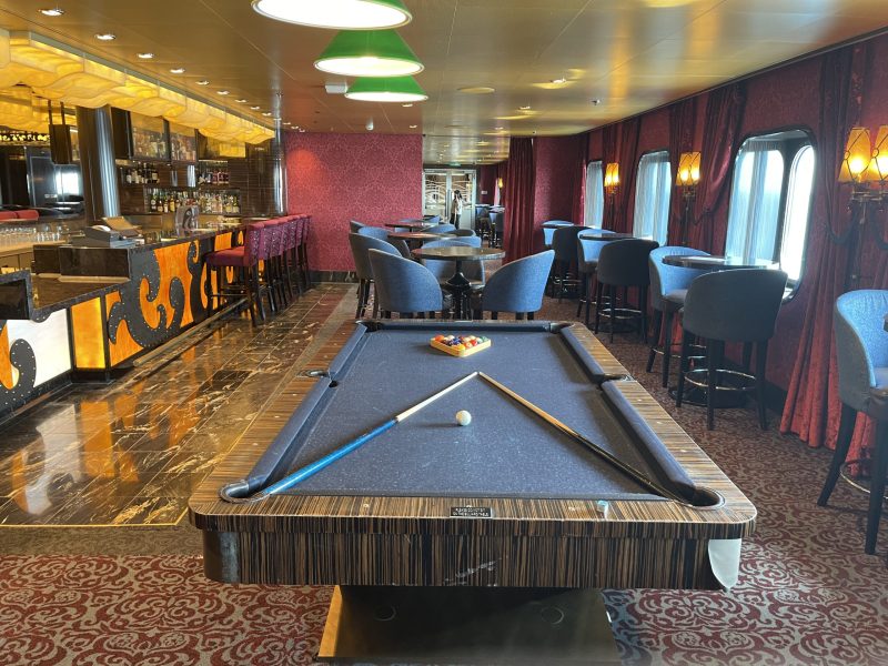 Music Hall Anthem of the Seas Cruise Ship Review Billiard tables