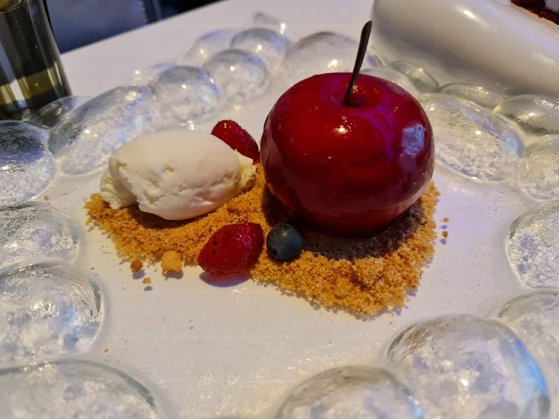 Wonderland Imaginative Cruisine speciality restaurant on the Anthem of the Seas Cruise Ship Review