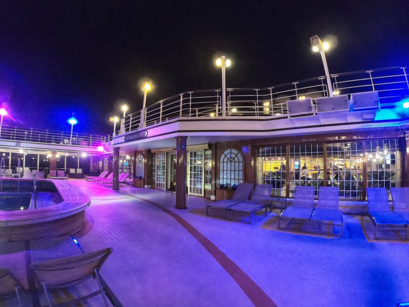Garden Lounge Cunard Queen Elizabeth Cruise Ship review
