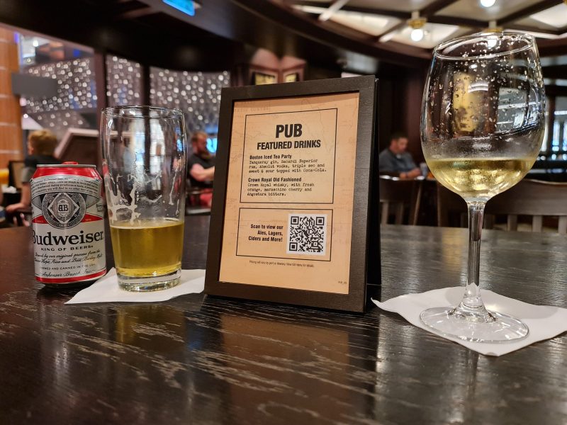 anthem of the seas brass and Brock pub drinks