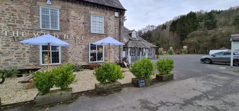 The Wild Hare Coffee Shop Tintern Monmouthshire Wales