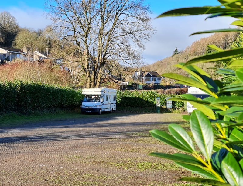 Motorhome Pub Stopover The Anchor Inn Tintern Wales