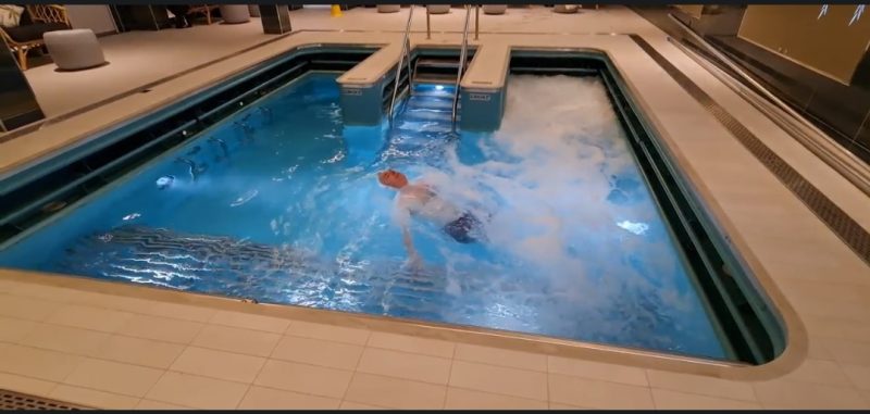Hydrotherapy pool saga spa spirit of adventure
