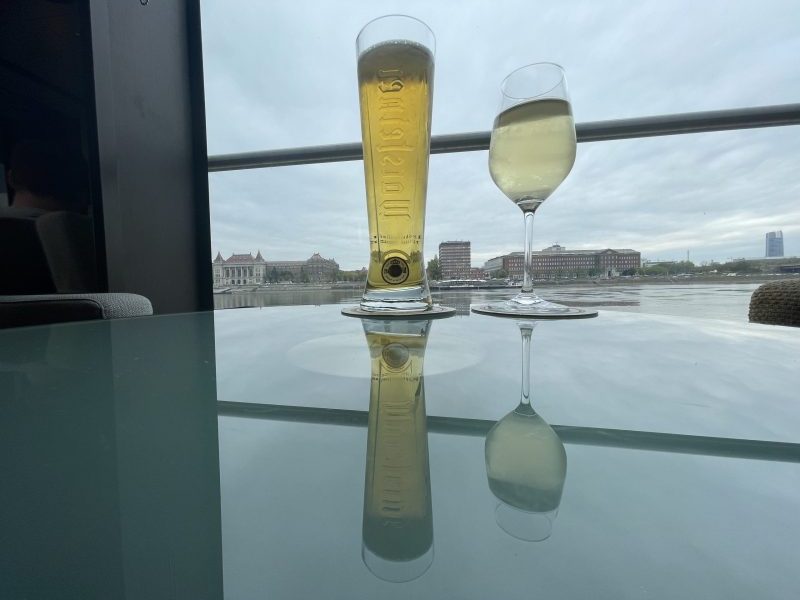 TUI River Cruise Drinks Prices and packages welcome party bubbles
