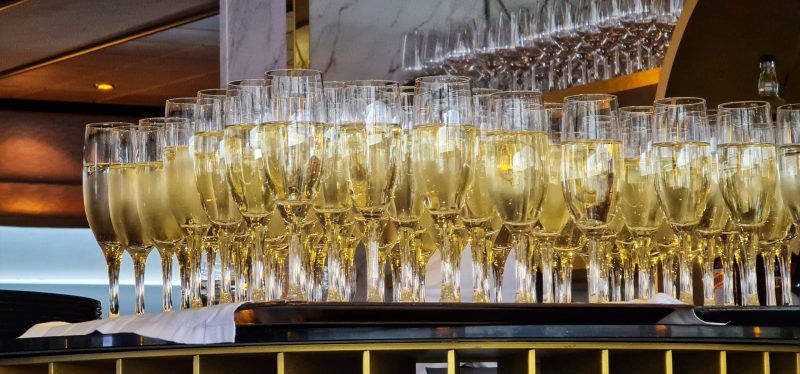 TUI River Cruise Drinks Prices and packages welcome party bubbles
