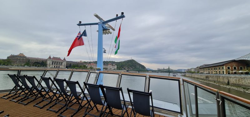 top deck front view TUI Isla River Cruise Ship