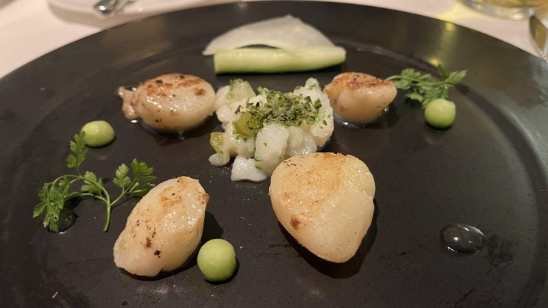 Scallops at Epicurian