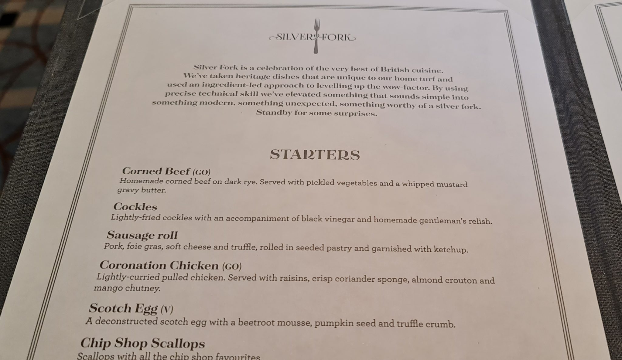 Silver Fork Marella Speciality Restaurant Paul & Carole Love To