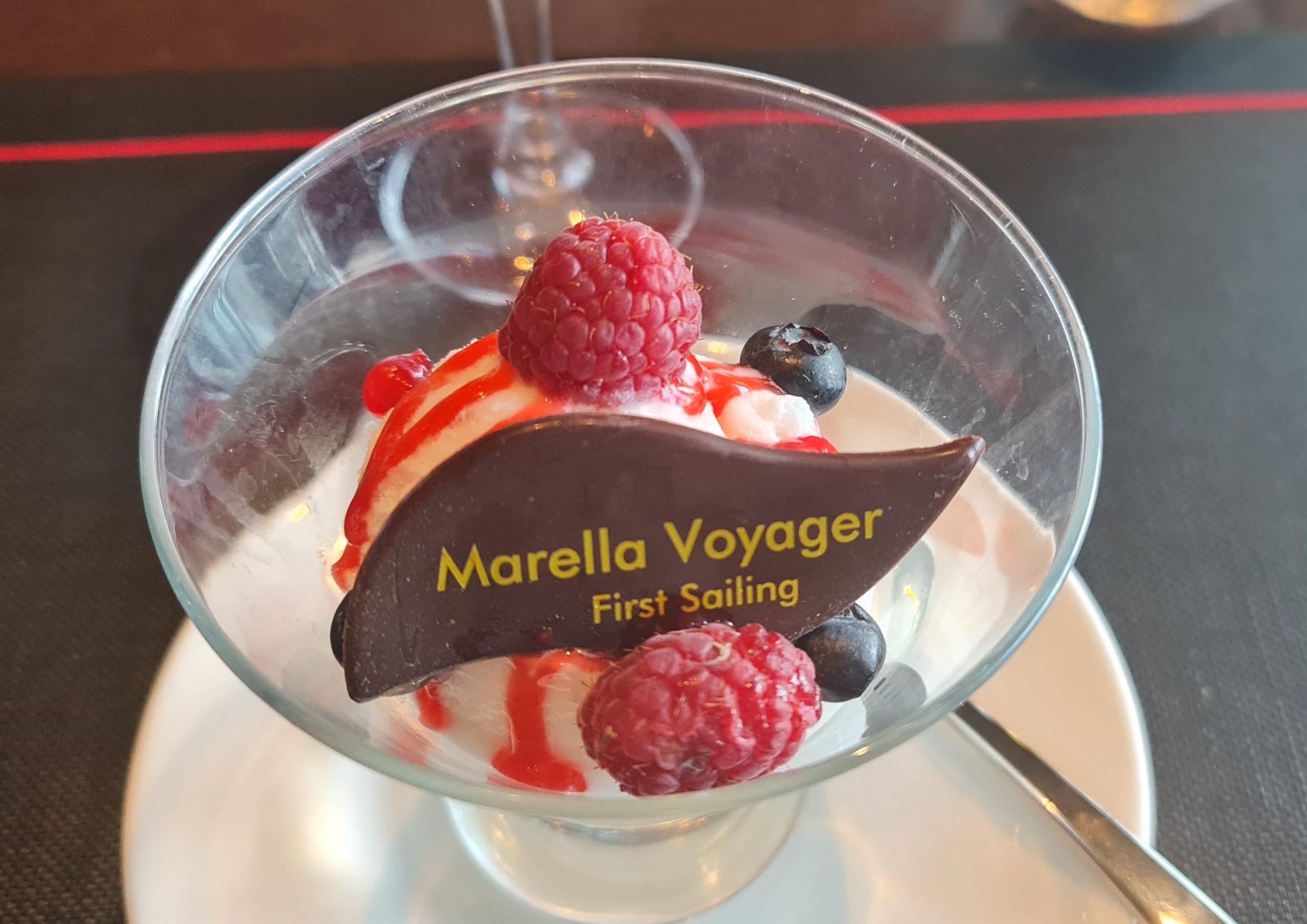 Surf & Turf dessert Marella Voyager