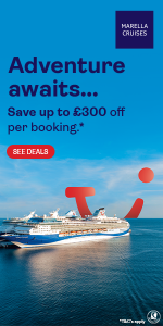 SAVE £300 WITH MARELLA CRUISES PAUL AND CAROLE