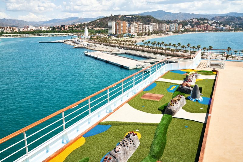 Stay fit and healthy on a marella cruise Pau and carole