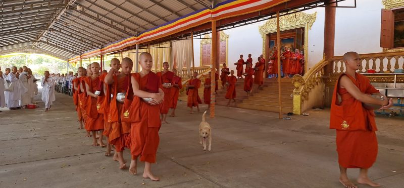 Amawaterways Mekong River Cruise Cambodia Buddhist monks