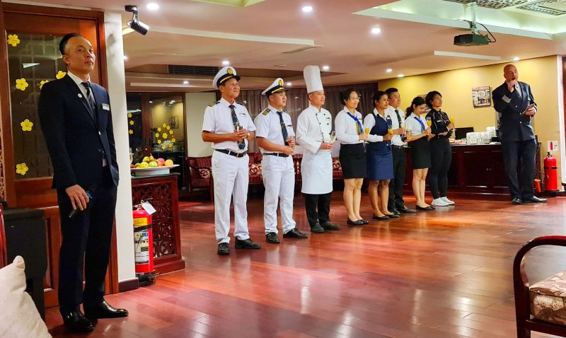 Amawaterways Mekong River Cruise crew