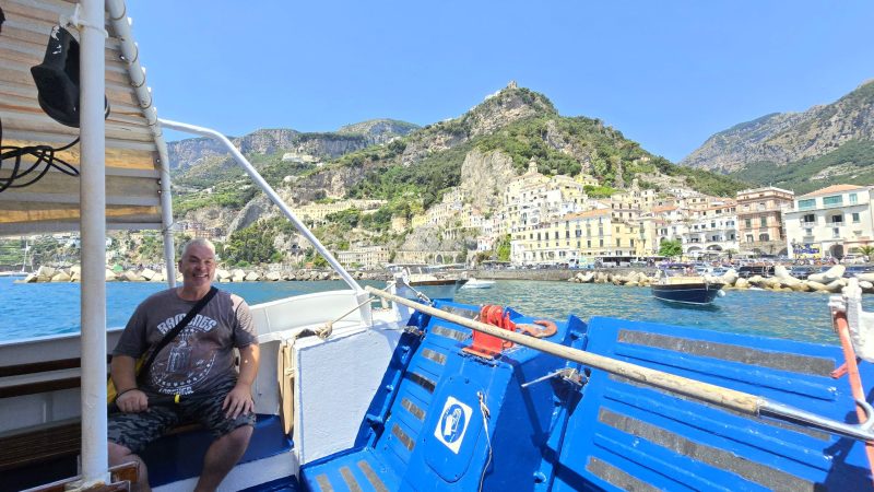 Paul on Tender Amalfi Royal Clipper