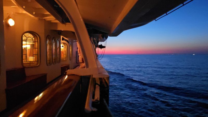 royal clipper sunset