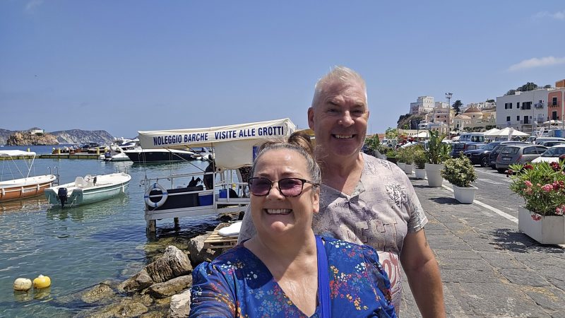 Paul and carole Ponza Royal Clipper