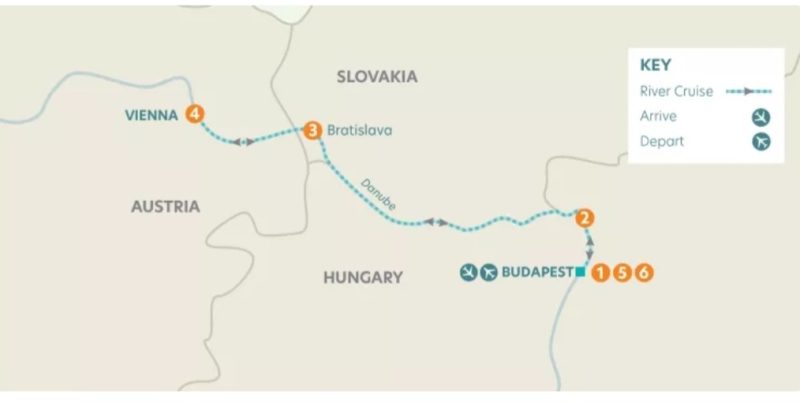 River radiance itinerary Paul and Carole Group Cruise