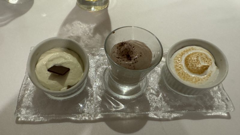 Trio of Tiramisu